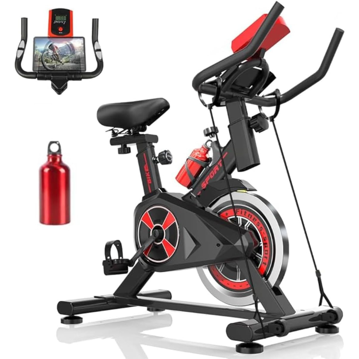 Bike Ergometrica Bicicleta Ergometrica Bike Spinning Silenciosa Vertical Modelo Premium