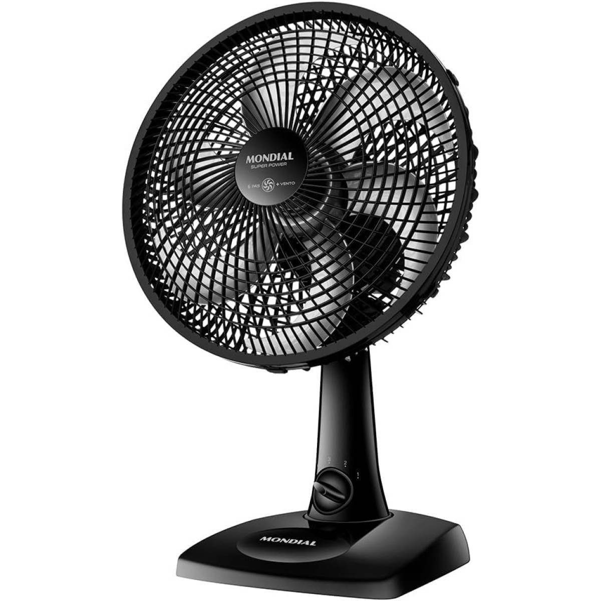 MONDIAL Ventilador de Mesa 30cm Super Power, Preto, 60W, 220V - VSP-30-B