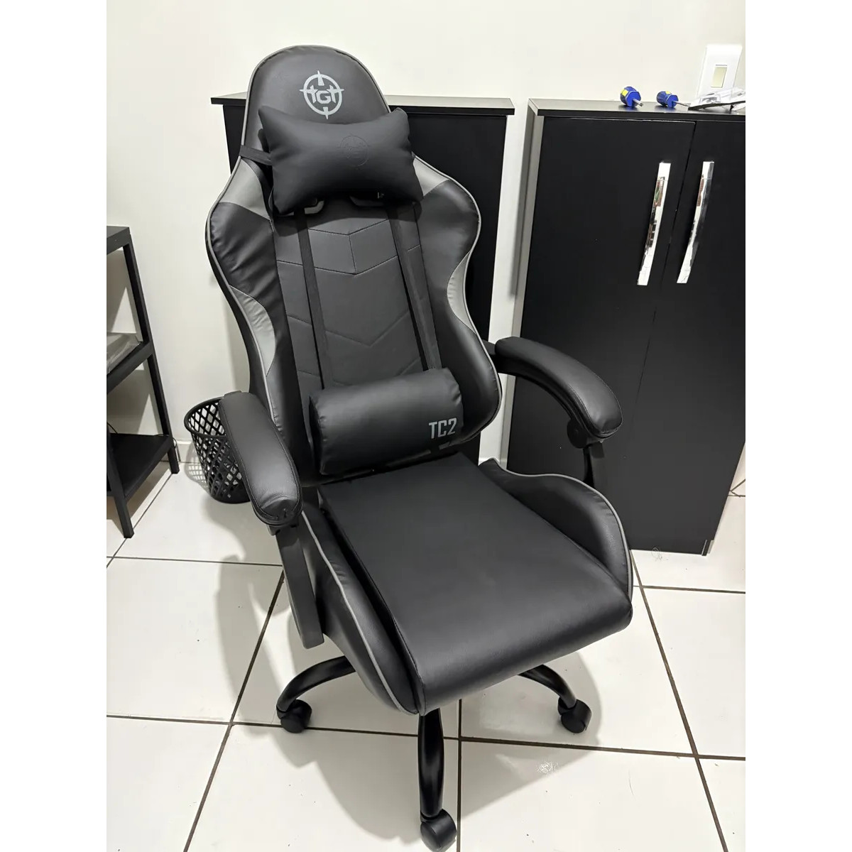 Cadeira Gamer Tgt Heron Tc2, Preto, Tgt-hrtc-bl03
