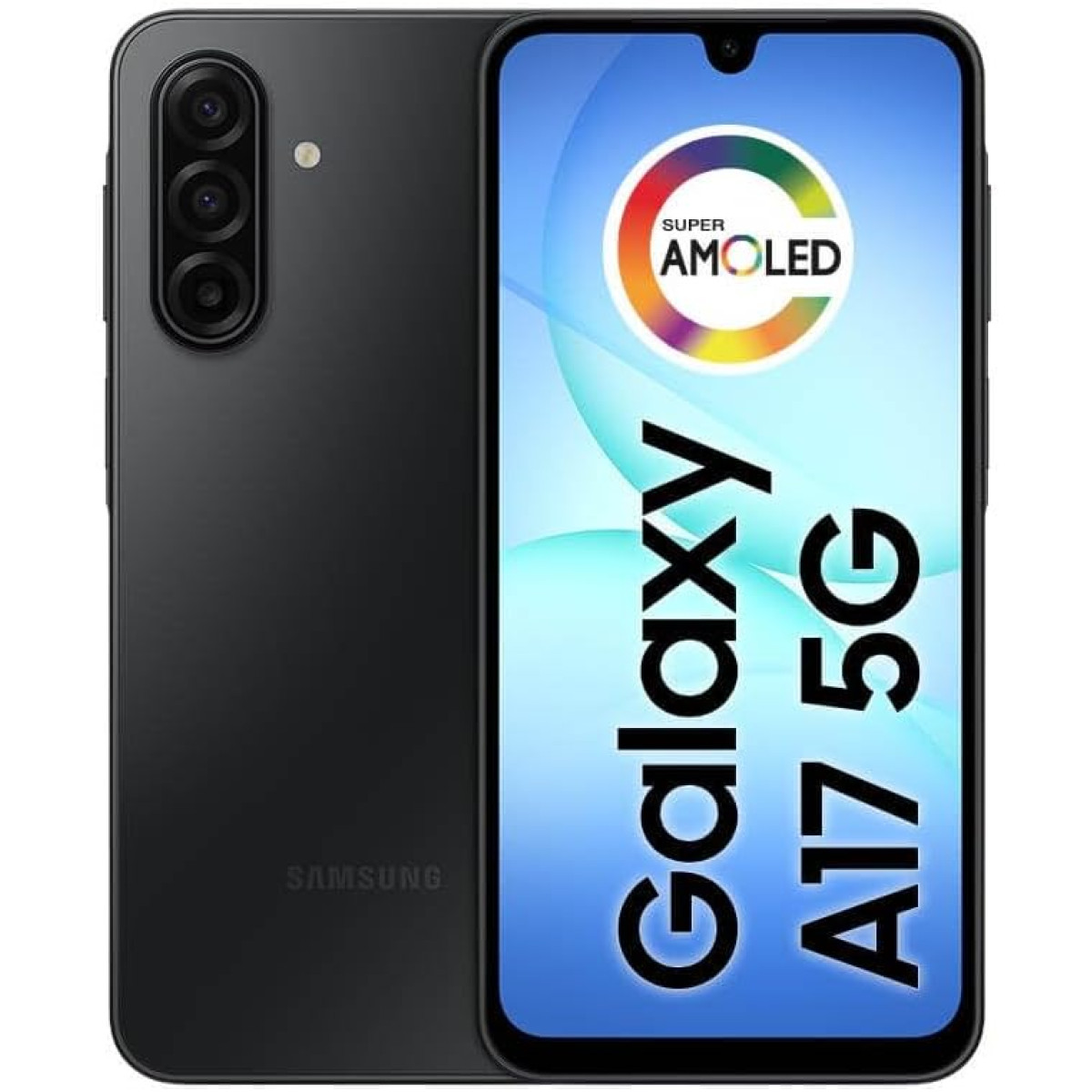 Smartphone Samsung Galaxy A17 256GB 5G 8GB RAM Preto 6,7" Câm. Tripla + Selfie 13MP