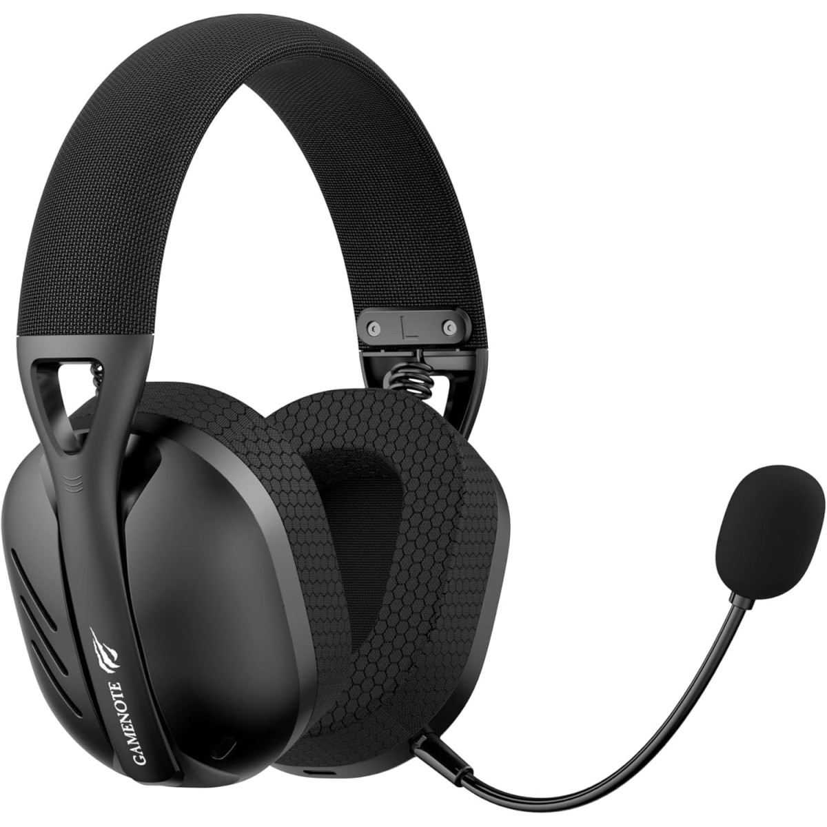 Havit Fone de Ouvido Headset Gamer Fuxi-H3 Black Com Fio e Sem Fio, Wireless 2,4GHz, Bluetooth, Cabo USB-C