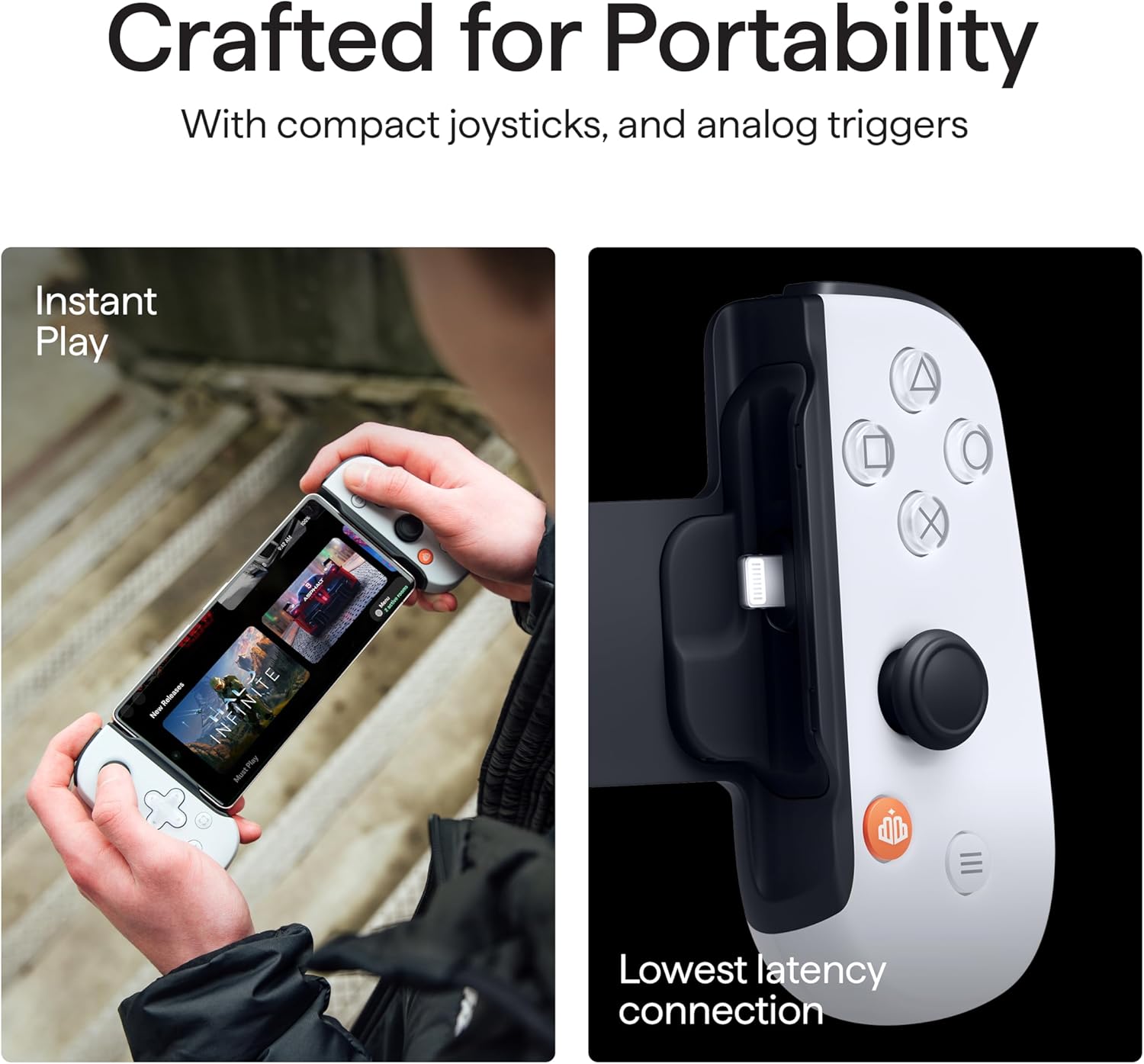 Backbone One - PlayStation® Edition - entrada Lightning (2ª Geração)