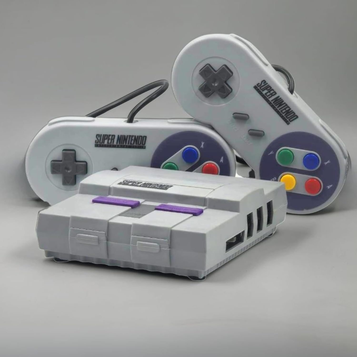 Game Retro Mini Super Nintendo + 150 mil Jogos + 2 Controles + Pack com todos os Jogos de Snes