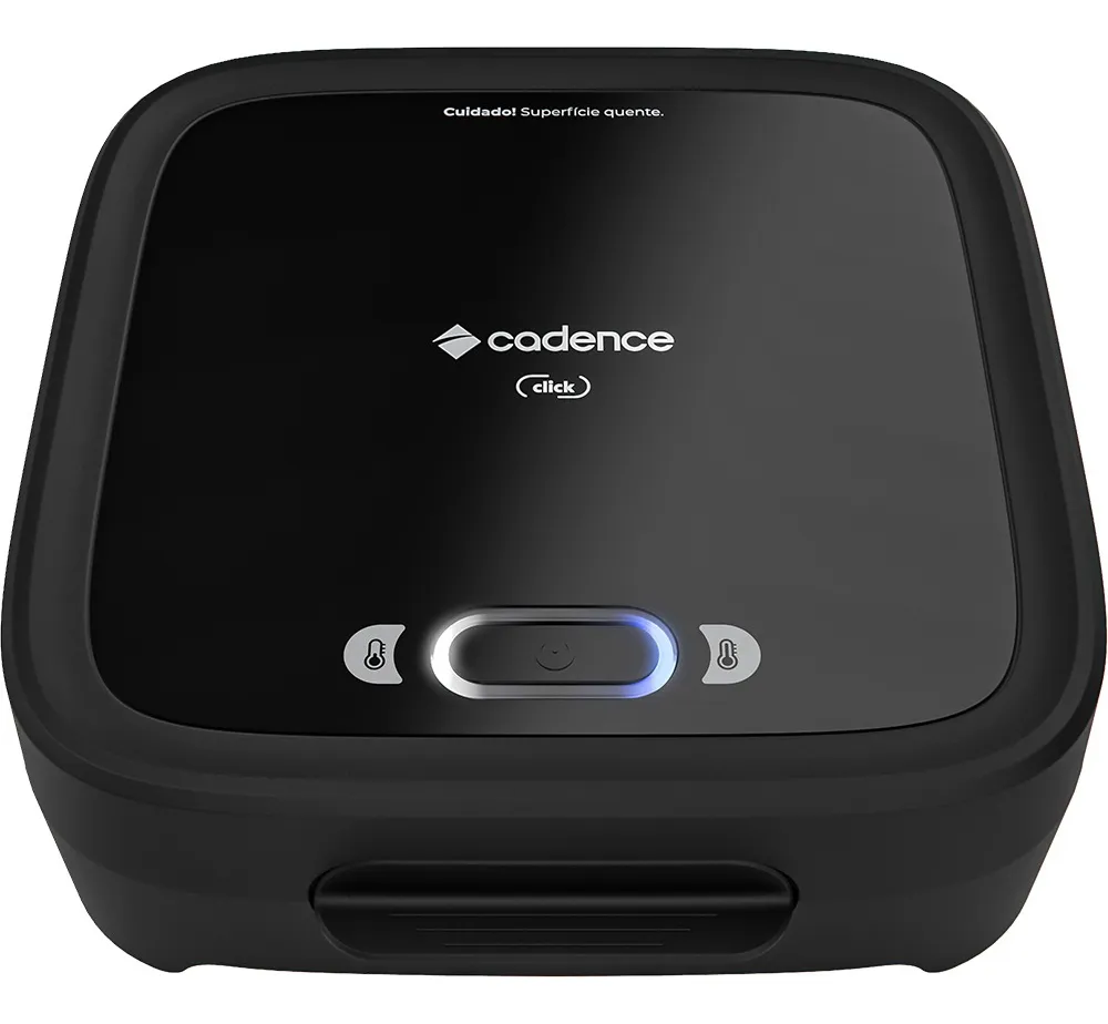 Sanduicheira Elétrica Cadence SAN400 Potência de 750W Preto