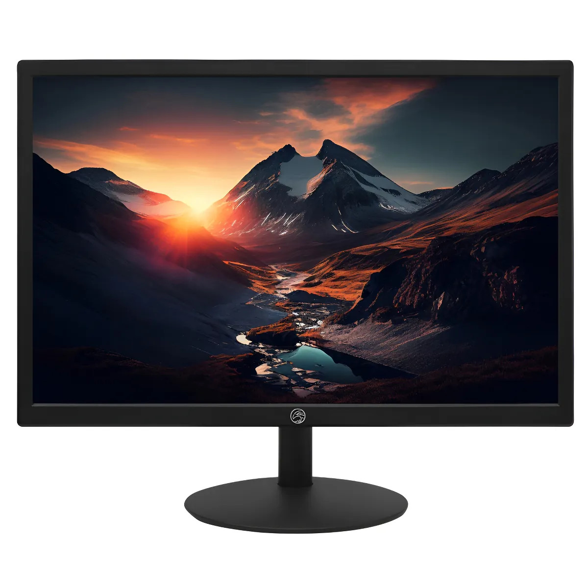 Monitor LED 19 Brazil PC BPC-19WE02-B 1440x900 com 60Hz e 5ms, HDMI E VGA