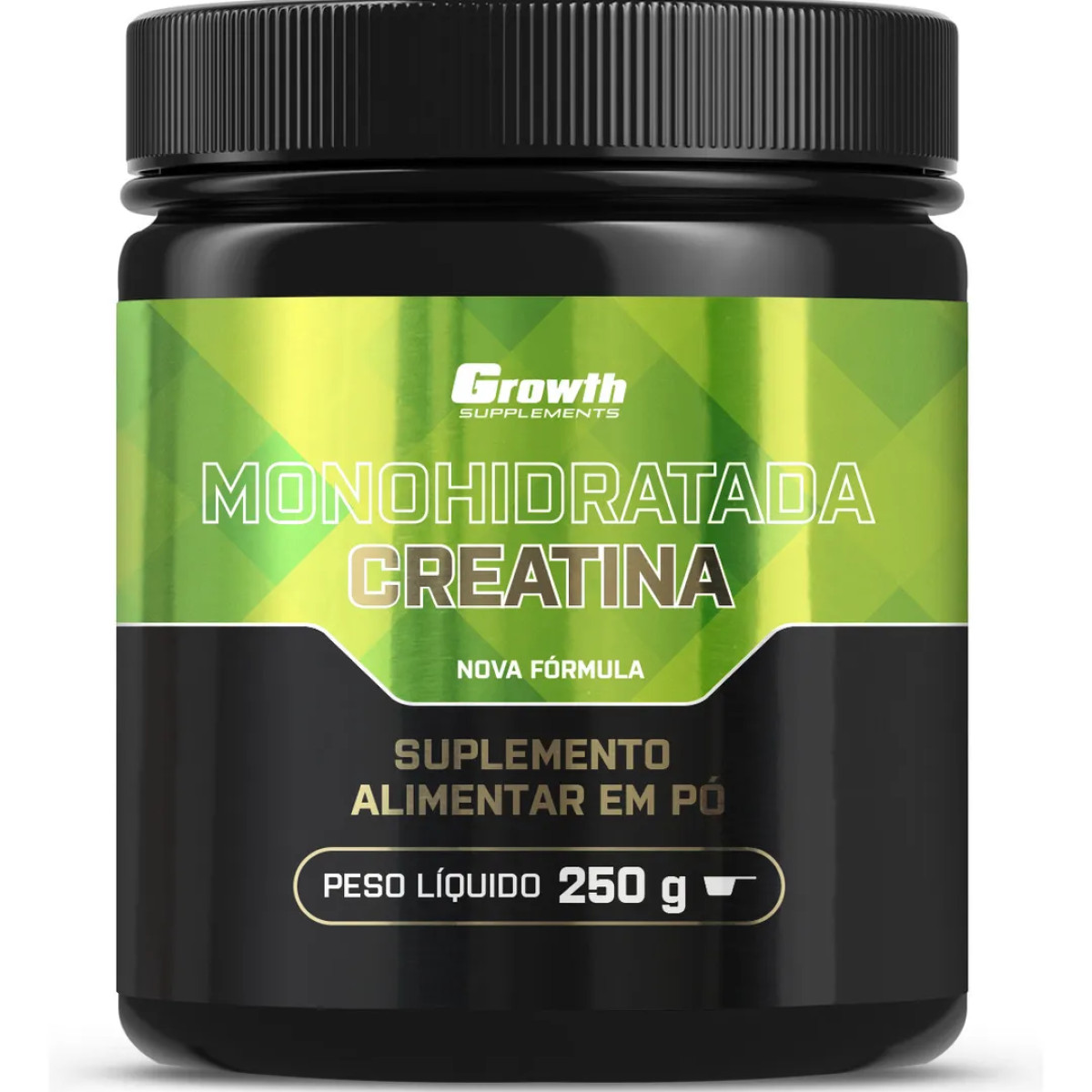 Creatina Monohidratada 250g Growth Supplements - Sem sabor em Pó