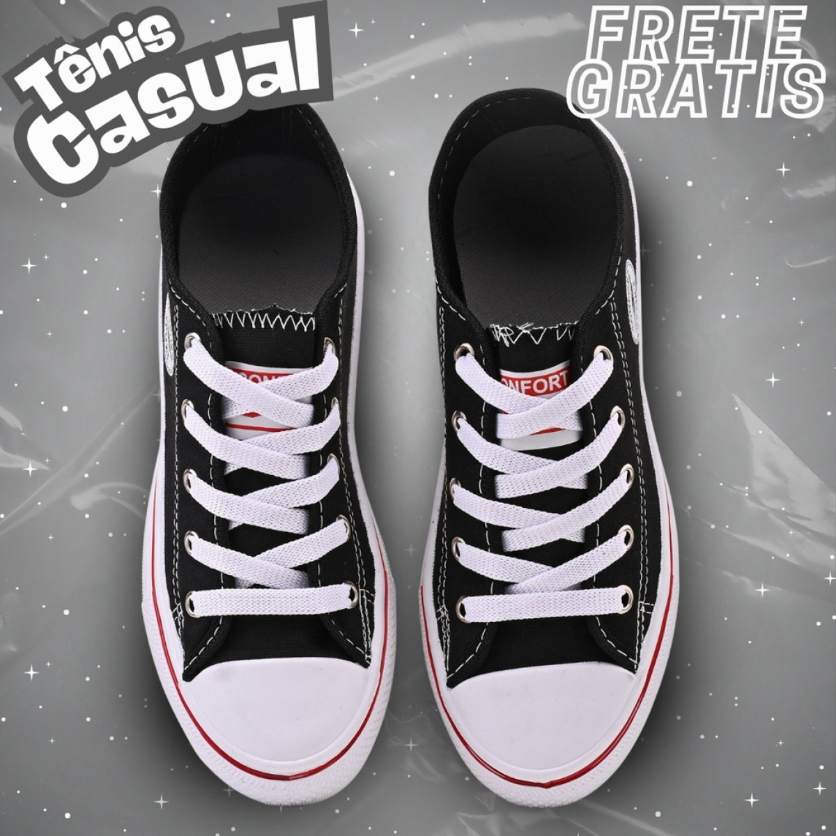 Tênis Unissex Casual Moderno Versátil Leve Oferta Relâmpago