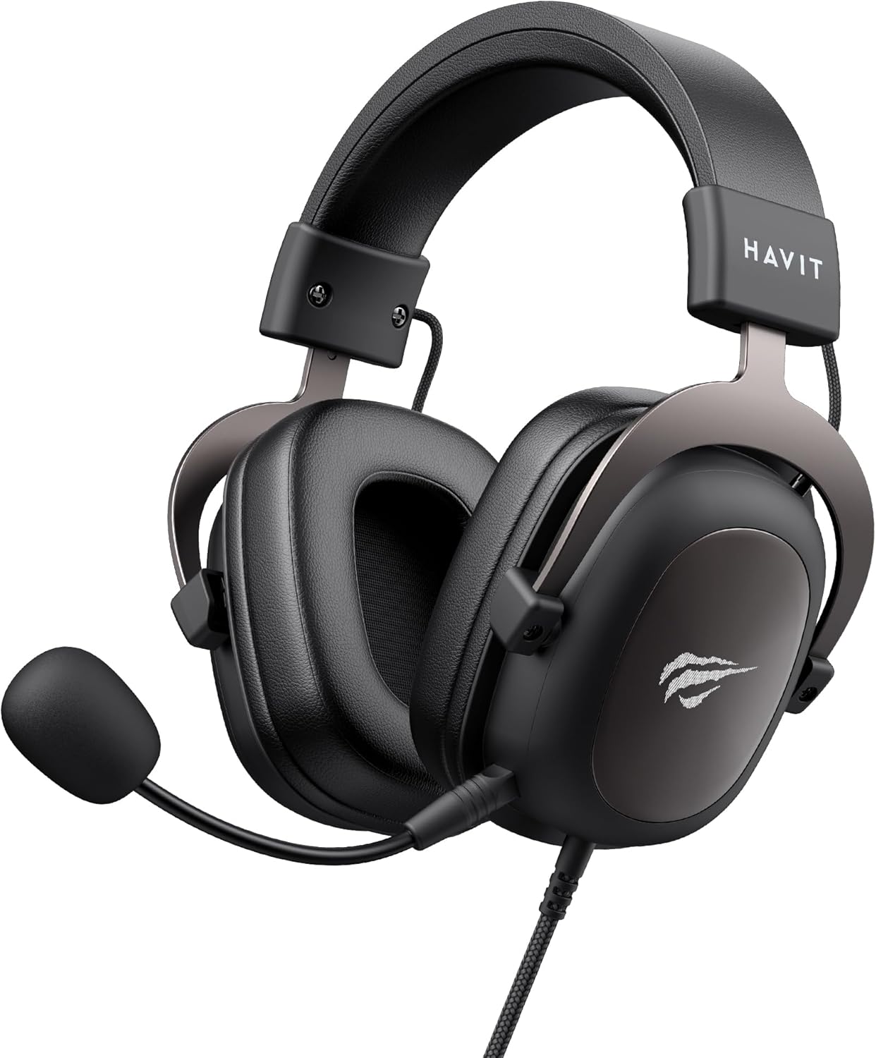 Havit Headphone Fone de Ouvido H2002d, Gamer, com Microfone, Falante 53mm, Plug 3, 5mm: compatível c