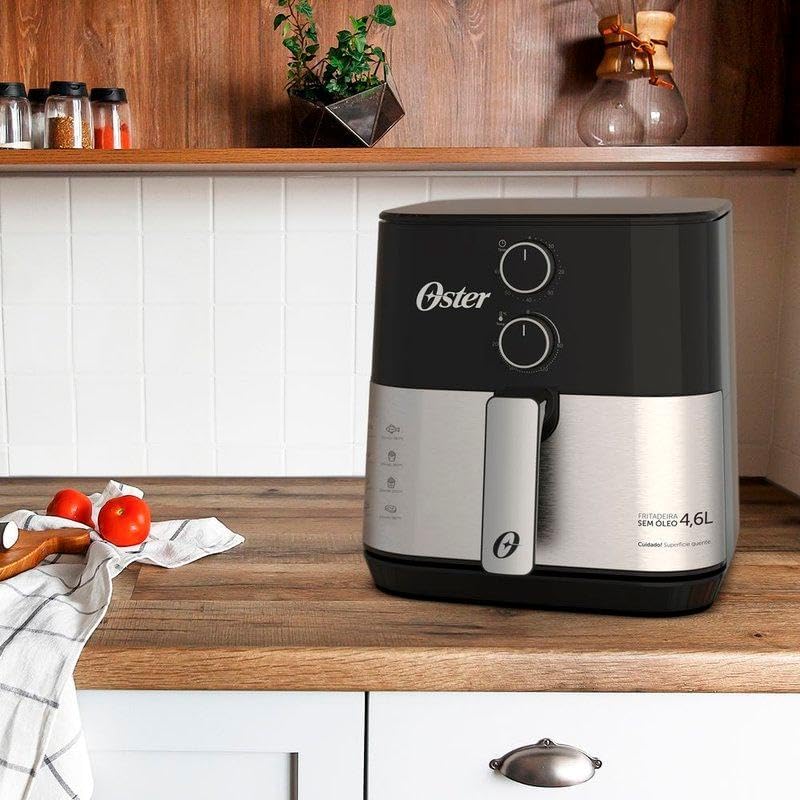 Fritadeira Sem Óleo Oster 127V - OFRT520, PRETO