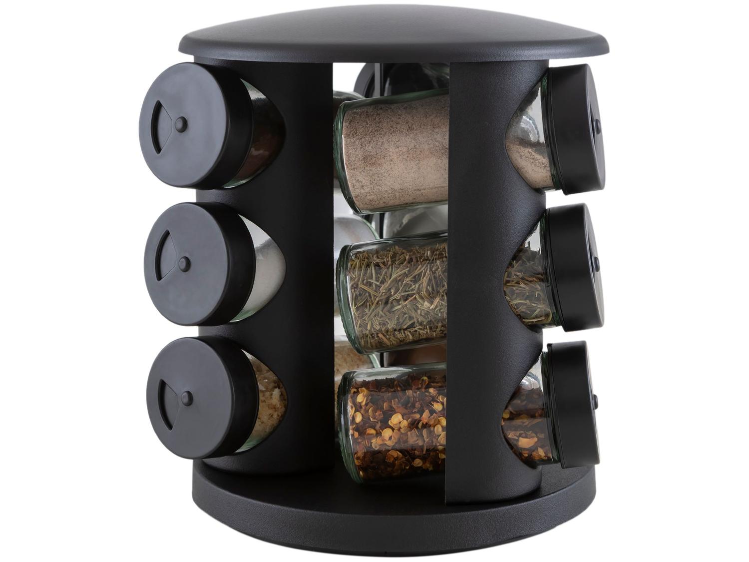 Porta-tempero de Vidro 10 Peças Brinox - Lock & Stock