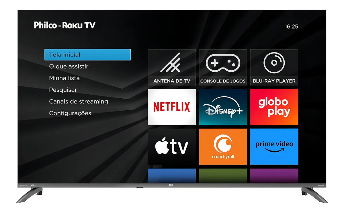 Smart Tv 55 Philco 4k Uhd Led Roku Tv Dolby Audio