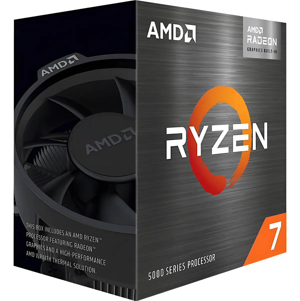 Processador AMD Ryzen 7 5700G 100-100000263BOX de 8 núcleos e 4.6GHz
