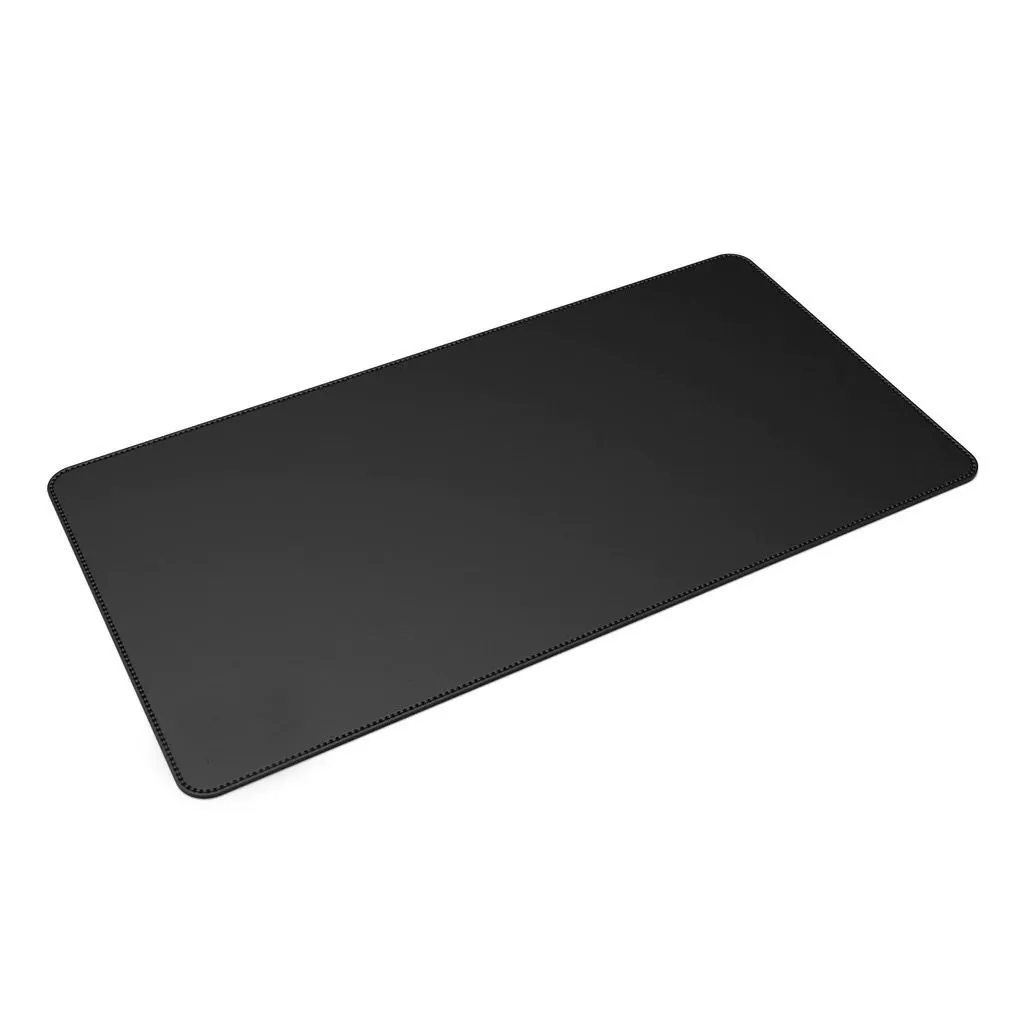 Mouse Pad Grande Couro Ecológico Costurado Básico 70 X 30