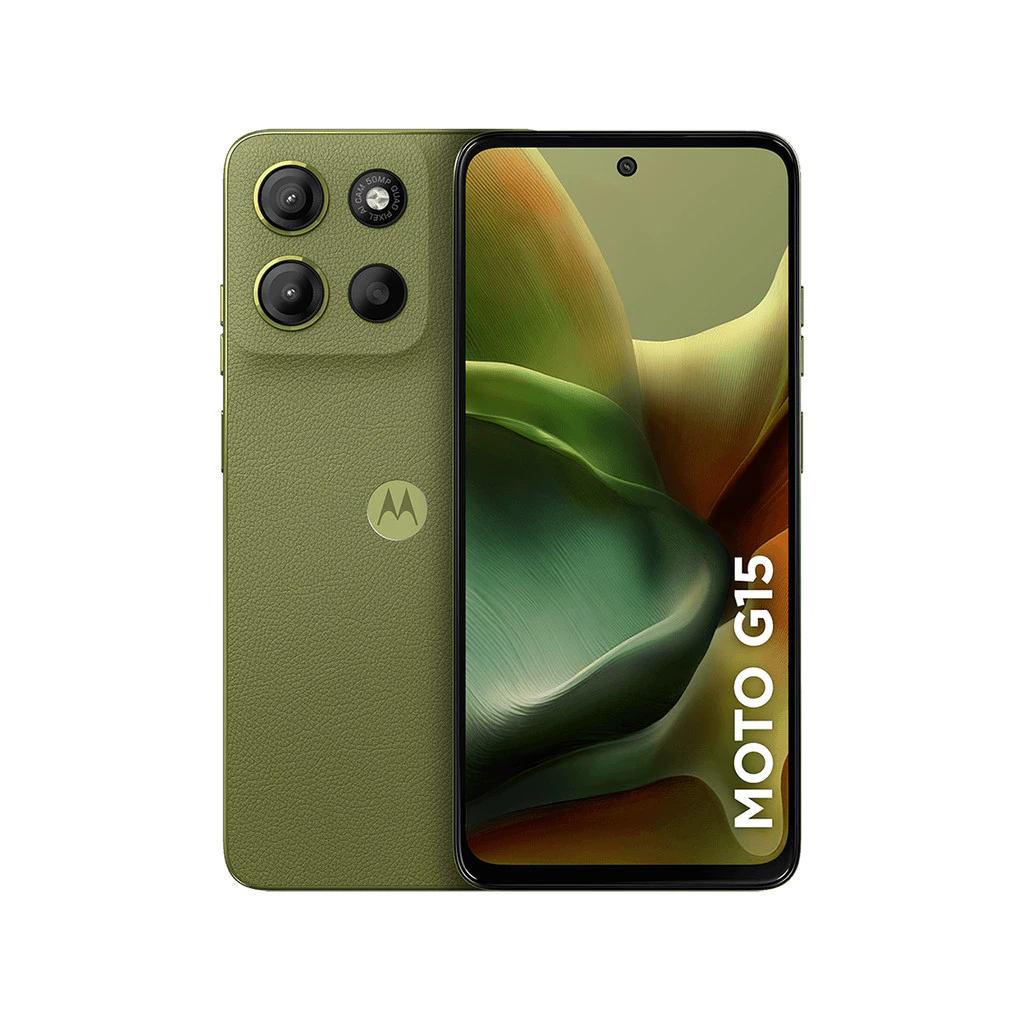 Smartphone Motorola Moto G15 256GB, 4G LTE, 12GB RAM Boost*, Camera 50MP, Tela FHD+ 6.7"