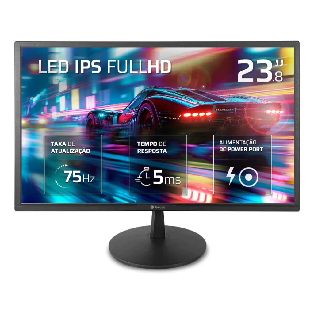 Monitor Fmaxx 23,8 Ips Com Hdmi Cor Preto Mw23c