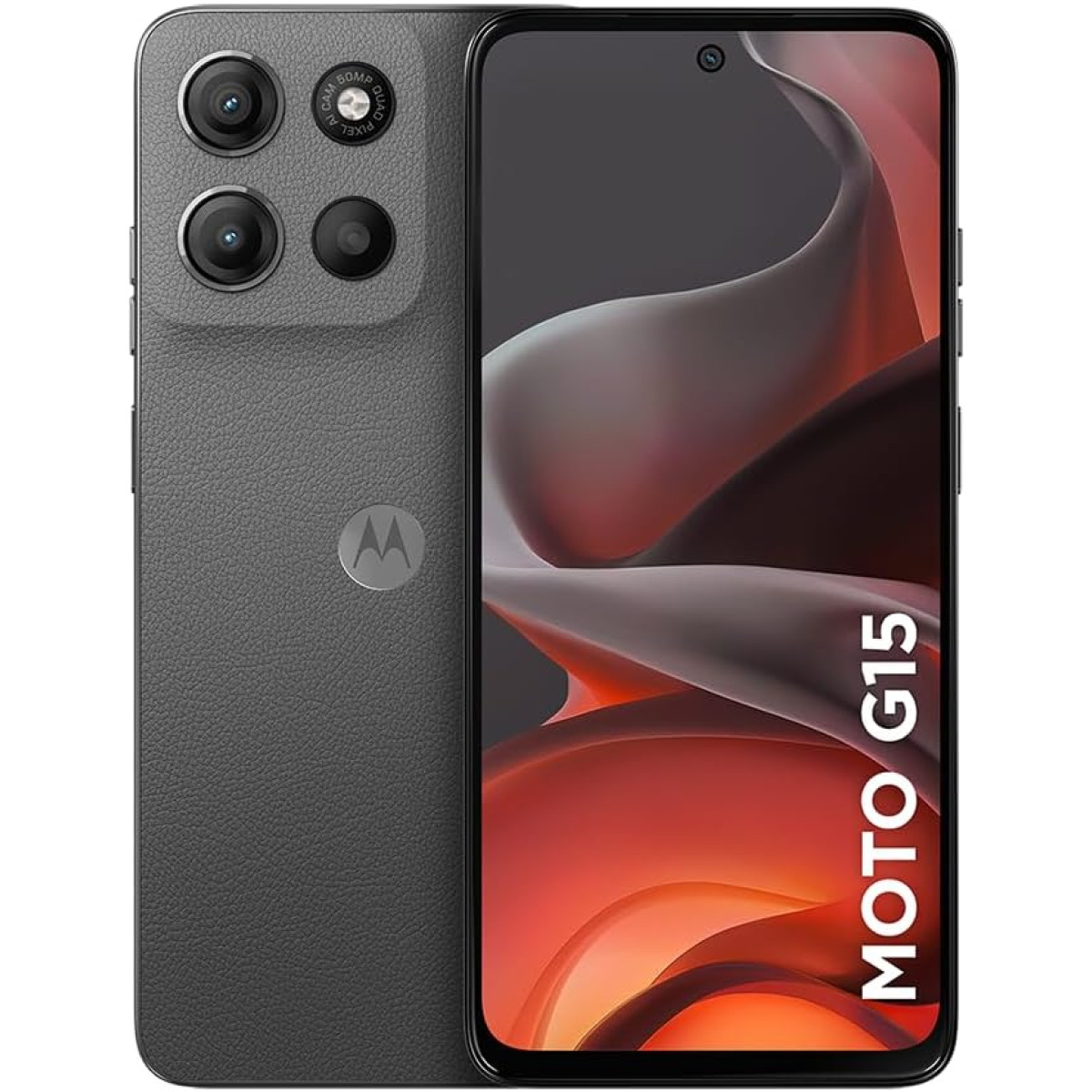 Smartphone Motorola Moto g15-256GB 12GB (4GB RAM+8GB Ram Boost) e Camera 50MP com AI e Night Vision Bateria de 5200 mAh Tela FHD+ 6.7" com Superbrilho