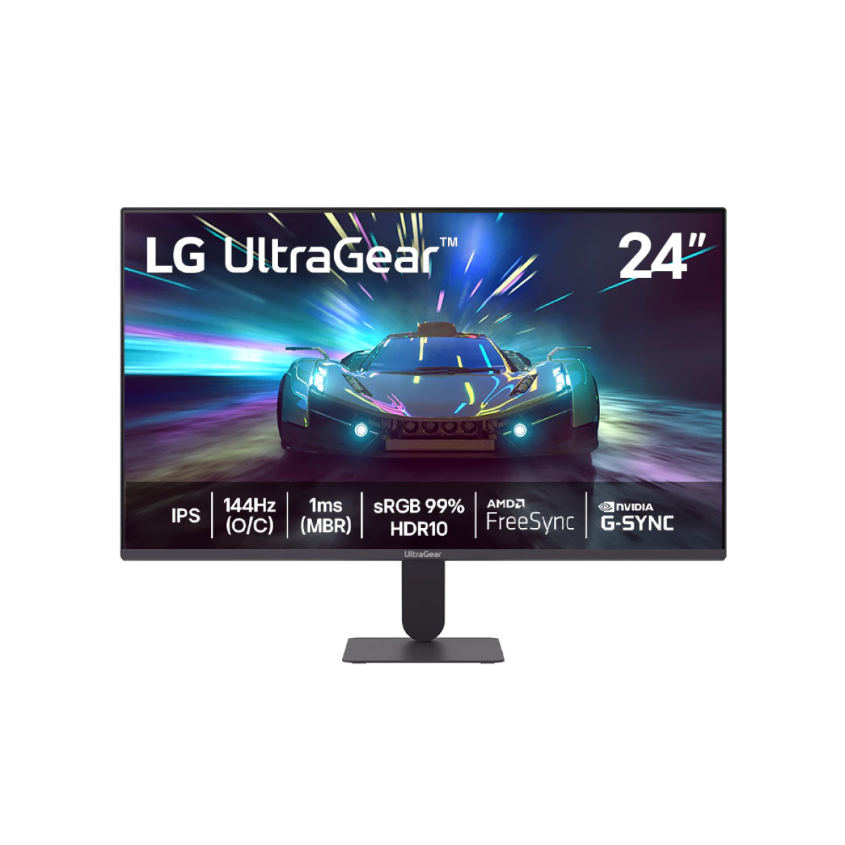 LG UltraGear™ 24G411A-B 24",FHD, 144Hz, 1ms (MBR), NVIDIA G-SYNC, AMD FreeSync, HDR10