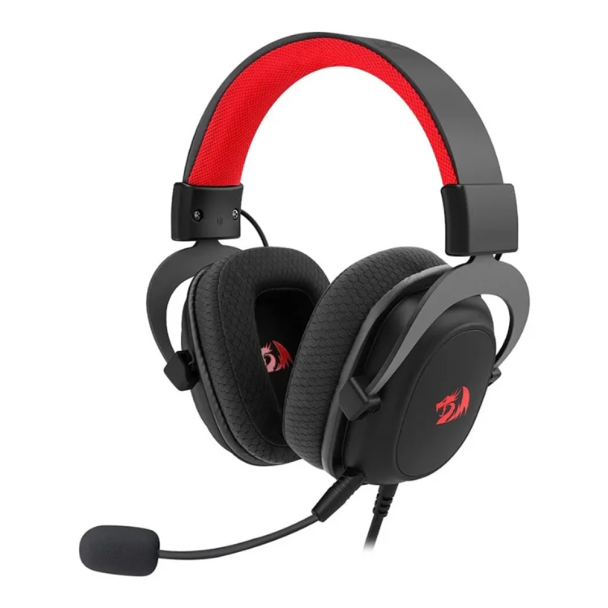 Headset Gamer Redragon Zeus Lite P3 53mm C/microfone Preto - H510-lt