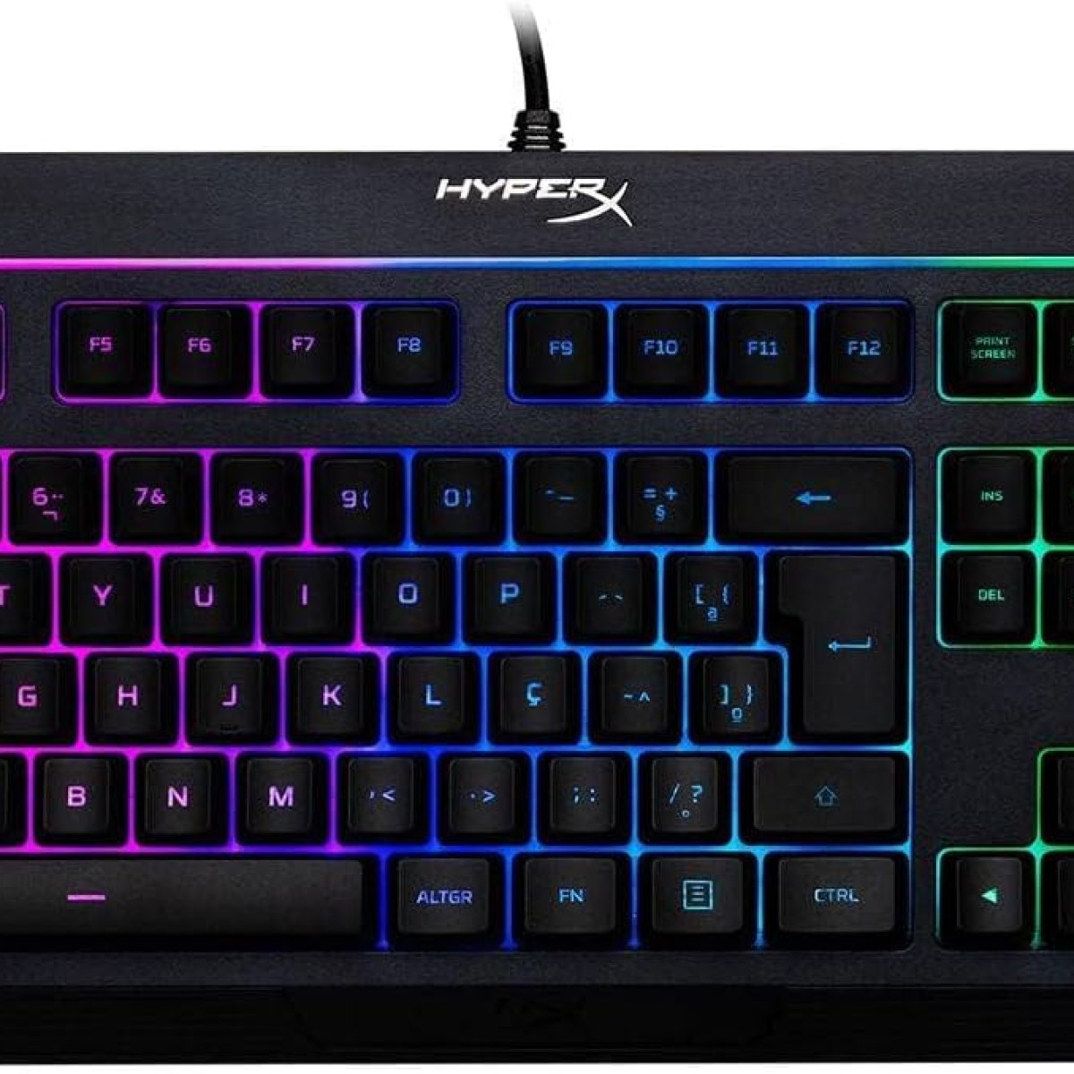 HyperX Teclado Gamer HyperX Alloy Core RGB, ABNT2, PRETO