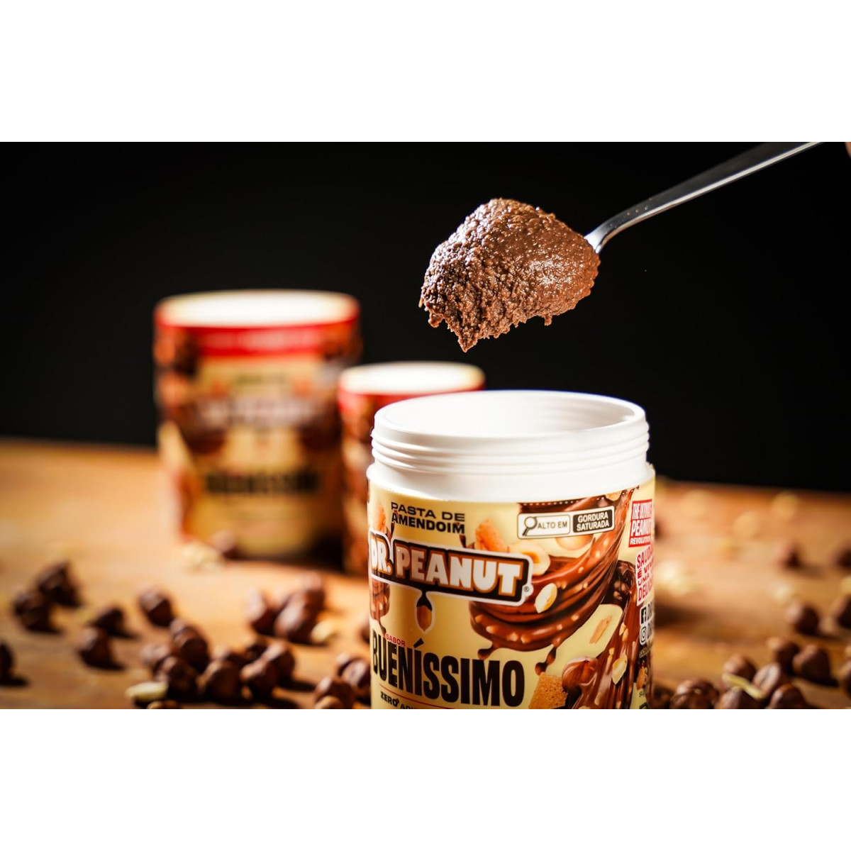 Dr. Peanut Pasta de Amendoim Bueníssimo 250g - Com Whey Protein