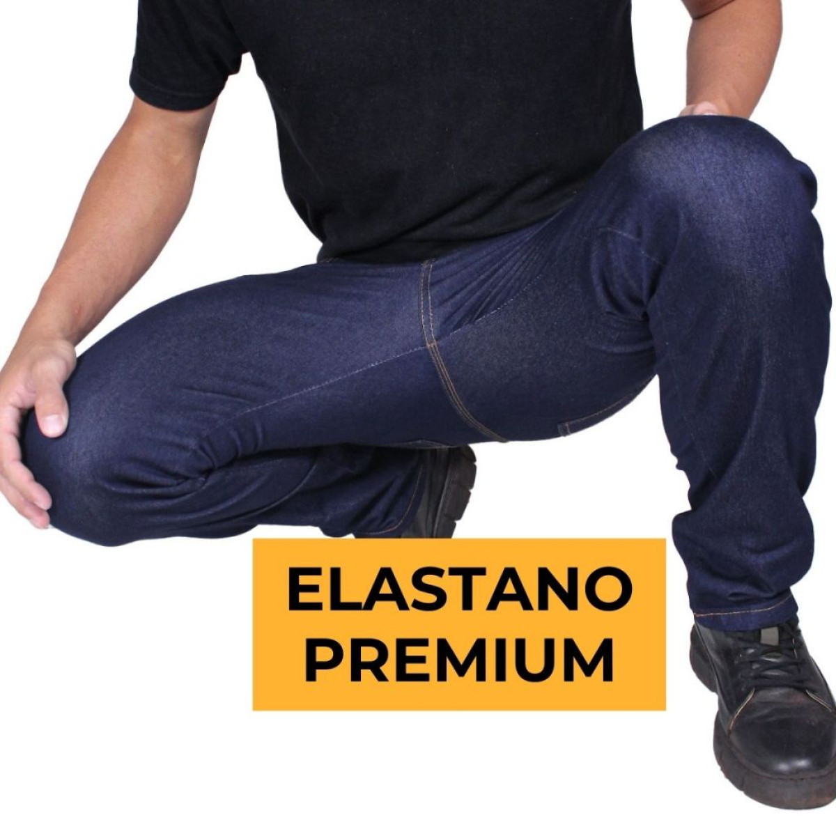 Calça Jeans Masculina Para Trabalho Serviço Reforçada Original Direto da Fábrica Envio Imediato Lycra Elastano