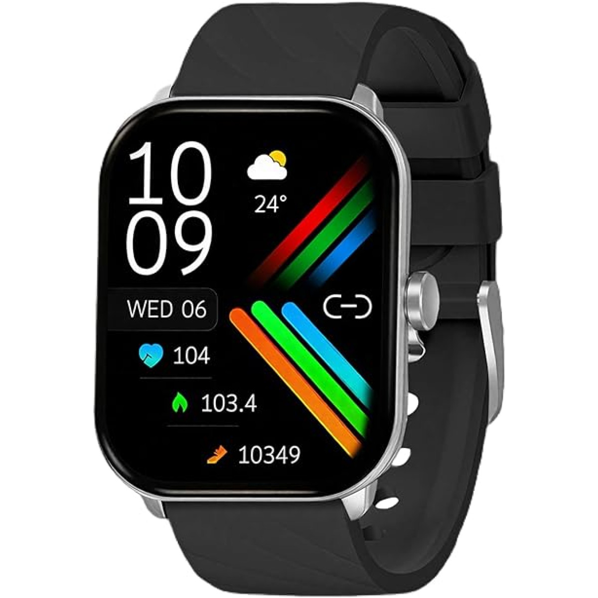 Relógio Inteligente com Tela Grande de 2.01”, Bluetooth Smartwatch, +100 Modos Esportivos e IP68 – FB045